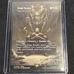 Hugo Kupka - Bruse Tarl, Boorish Herder (Showcase) Magic MTG 0050 FCA NM - Image 3