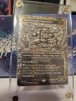 Michelangelo Improviser Borderless Gold Signature stamped - Image 5