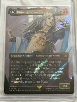 Kuja, Genome Sorcerer (Borderless) (Surge Foil) Final Fantasy Foil - Image 1