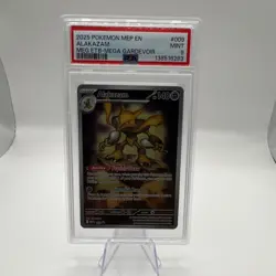 The Pokemon Company Pokemon TCG Alakazam Holo Promo ME 009 PSA 9 2025 EN - Image 1