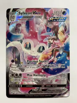Sylveon VMAX TG15/TG30 Brilliant Stars Trainer Gallery Ultra Rare Pokemon Card - Image 1