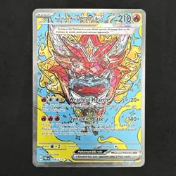 Pokemon Card Hearthflame Mask Ogerpon ex 148/131 Prismatic Evolutions SIR NM - Image 1
