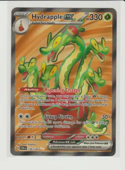 Hydrapple ex Ultra Rare Pokemon Card SCR 156/142 - Image 1