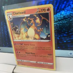 Charizard Vivid Voltage 025/185 Pokemon 2020 Mint Non- Holo - Image 2