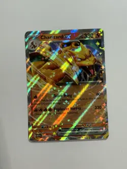 Pokemon TCG Charizard ex 006/165 Sv: Scarlet & Violet 151 Holo Double Rate - Image 1