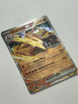 Pokemon TCG Charizard ex 006/165 Sv: Scarlet & Violet 151 Holo Double Rate - Image 2