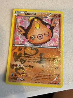 Stunfisk RC12/RC25 Holo Legendary Treasures: Radiant Collection Pokemon Holo LP - Image 1