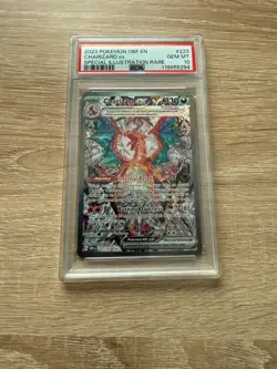 Pokemon Scarlet & Violet Obsidian Flames Charizard ex SIR 223 PSA 10 Gem Mint - Image 1