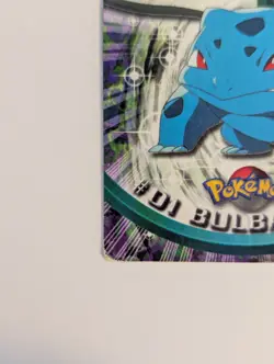 Bulbasaur #01 | Topps TV Animation Series | Non Holo Pokemon Card HP - Image 2