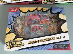 Pokemon Ascended Heroes Mega Feraligatr Meganium Emboar Ex Box (New & Sealed✅) - Image 4