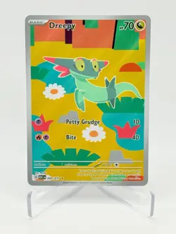 Dreepy 247 Illustration Rare IR Holo Ascended Heroes Pokemon - NMT - Pack Fresh - Image 1