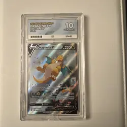 Dragonite V 192/203 - Alt Full Art - Ace Grading GEM MINT 10 Pokemon - Ace label - Image 1