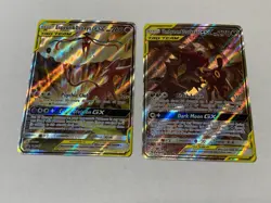 Umbreon & Darkrai GX SM241 SM240 Lot Pokemon Black Star Promo Alternate Full Art - Image 1