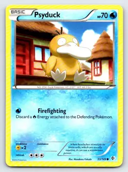 Psyduck 33/149 Common Boundaries Crossed Pokemon Lightly Played - Image 1