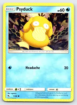 Psyduck 11/68 Common Hidden Fates Pokemon Lightly Played - Image 1