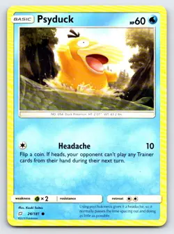 Psyduck 26/181 Common Team Up Pokemon Lightly Played - Image 1