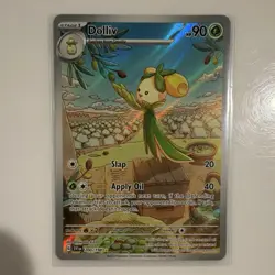 Pokemon TCG Dolliv Illustration Rare Holo 200/198 SV01 Scarlet & Violet Base - Image 1