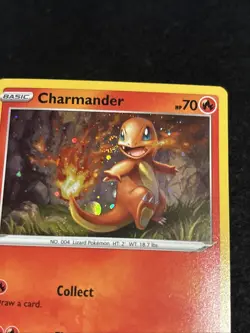 Pokemon TCG - Charmander SWSH092 - Fire Swirl Rare - Black Star Promo LP - Image 2