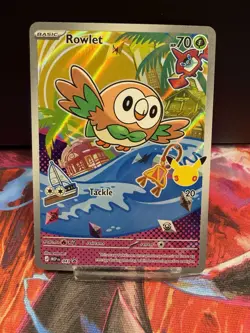 Rowlet #43 Pokemon Mega Evolutions Promo - First Partners Series 1 - Image 1
