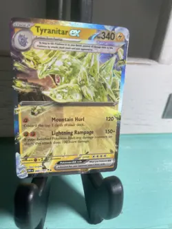 Tyranitar ex 066/197 Sv03: Obsidian Flames Holo Pokemon - Image 2
