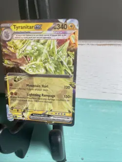 Tyranitar ex 066/197 Sv03: Obsidian Flames Holo Pokemon - Image 3