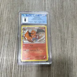 The Pokemon Company CGC 8 Charizard Holo RC5/RC32 Radiant Collection 2016 EN - Image 1