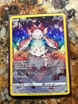 Diancie GG13/GG70 Pokemon S&S Crown Zenith Galarian Gallery Ultra Rare NM - Image 1