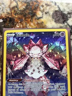 Diancie GG13/GG70 Pokemon S&S Crown Zenith Galarian Gallery Ultra Rare NM - Image 3