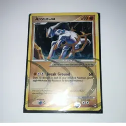 Pokemon TCG Arceus AR8 Arceus Set Holo Rare Basic 80 HP English - Image 1