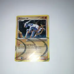Pokemon TCG Arceus AR8 Arceus Set Holo Rare Basic 80 HP English - Image 2