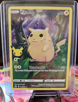 Pokemon TCG Celebrations Pikachu Holo Rare 005/025 60 HP English - Image 1