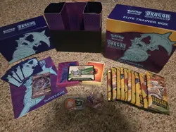 Pokemon TCG Dragon Majesty Elite Trainer Box ETB Sun & Moon NO SEAL - Image 2