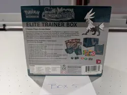Sealed Pokemon TCG Sun & Moon Crimson Invasion Elite Trainer Box Lot of 5 - Image 4