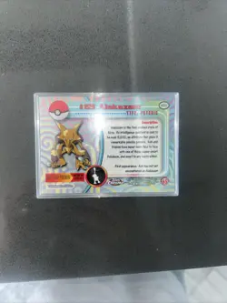Pokemon Alakazam Topps Chrome #65 - Image 2