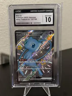 CGC 10 Mew Ex Shiny #327 Pokemon Shiny Treasure - Image 1