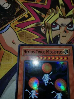 Helios Trice Megistus lodt-en095 1st Edition (VLP) Super Rare Yu-Gi-Oh! - Image 4