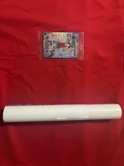 Monkey D Luffy P-055 Rutgers College Basketball Promo Card + Poster SEALED - Image 1