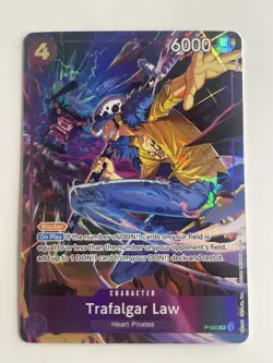 Trafalgar Law (Illustration Box Vol.6) P-093 One Piece Promotion Cards Foil - Image 1