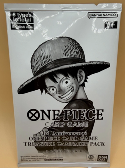 MEGA LOT 600 x One Piece 3rd Anniversary Packs : Treasure Campaign Booster Case - Image 2