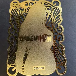 Goddess Story Gold METAL Card - Maiden Party - Serial Number #/100! Power Chain - Image 5
