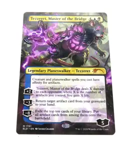 Tezzeret, Master of the Bridge #1701 Secret Lair Borderless Regular Rare - Image 1