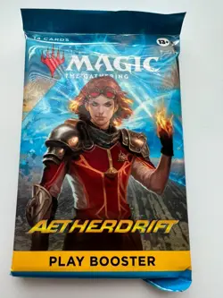 MTG Aetherdrift Play Booster Pack Sealed Magic the Gathering - Image 1
