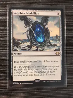 Sapphire Medallion Modern Horizons 3 Regular - Image 1
