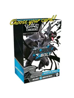 Pokemon TCG Black Bolt - Choose Your Card! - Image 1