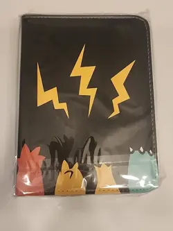 Pokemon Card Binder Zipper Game Card Collection Bag Pokemon 4-Pocket 400 Cards - Image 2