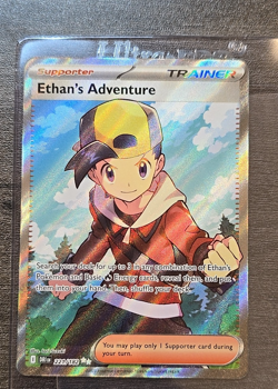 Ethan's Adventure 221/182 Destined Rivals Pokemon Card Near Mint English - Image 1