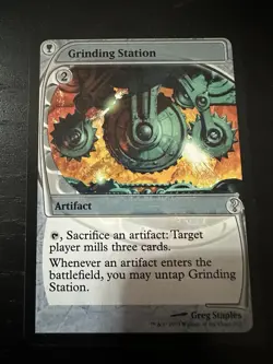 Grinding Station (Future Sight) Mystery Booster 2 MTG Magic The Gathering NM - Image 1