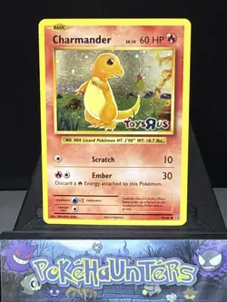 Pokemon Card Charmander 9/108 Toys R Us Promo STAMPED Light Play - Image 1