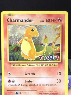 Pokemon Card Charmander 9/108 Toys R Us Promo STAMPED Light Play - Image 2