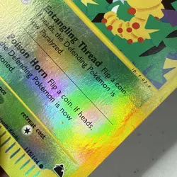 Pokemon TCG Card English e-Series Skyridge Weedle 115/144 Reverse Holo HP - Image 3